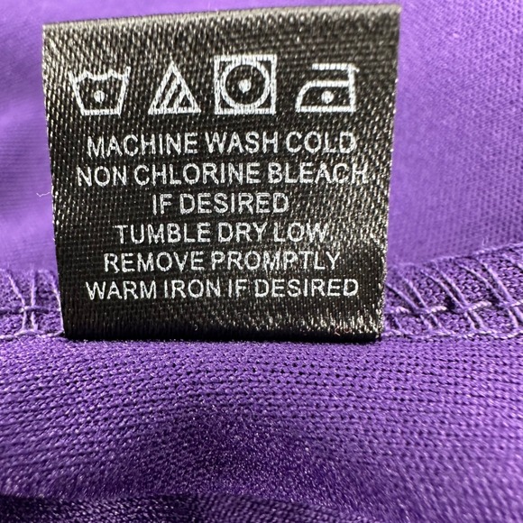 NFL Baltimore Ravens XL Purple 1/4 Zip Pullover Team Apparel Long Sleeve Shirt‎ - Picture 11 of 11